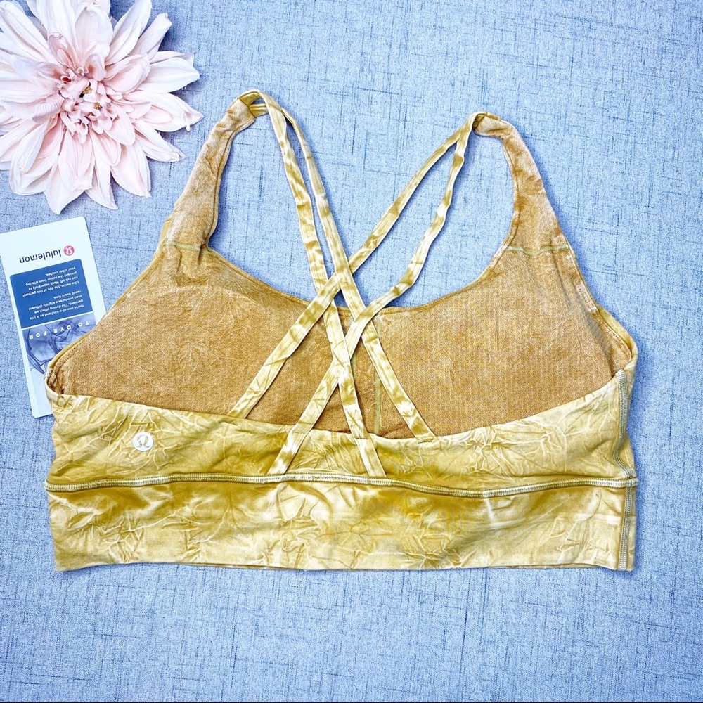 Lululemon Energy Bra Dyed Long Line Sports Bra 14 - Picture 7 of 10